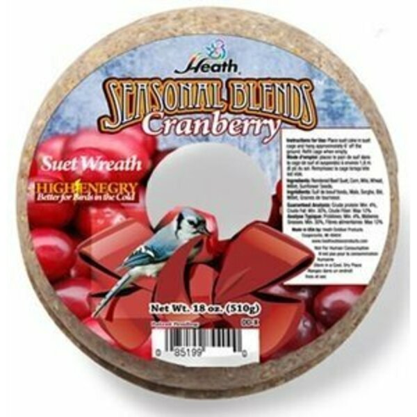 Heath Mfg Co. Dd-42 Cranberry Suet Wreath SLS-JAJAC2780